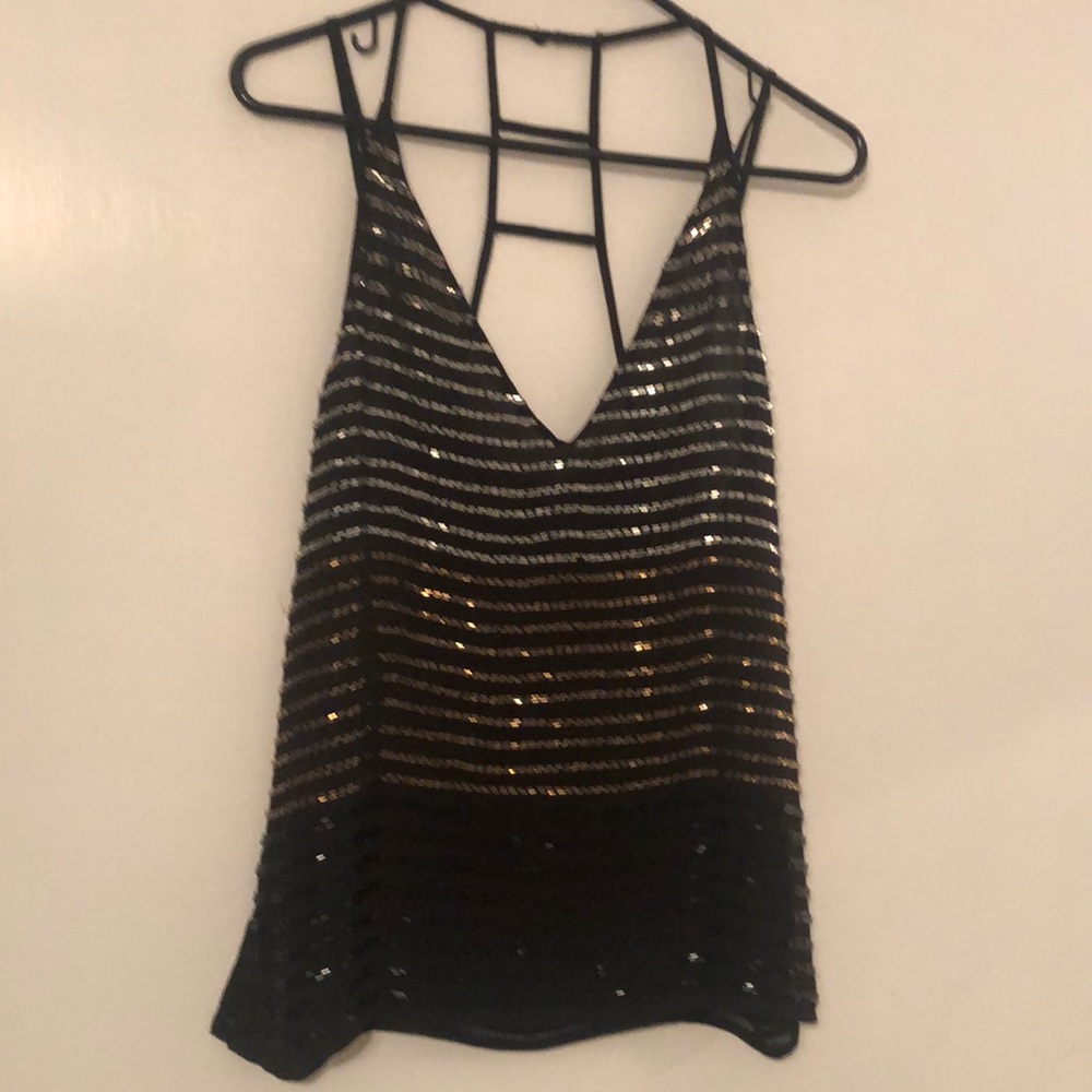 Topshop beaded top